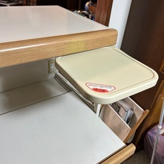 レンジ、炊飯器台　米びつ付き　の画像