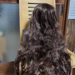 ロングソバージュウィッグの画像