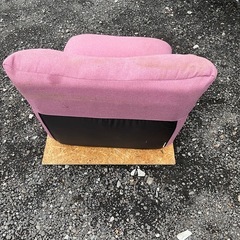 【現状品】1人掛けソファ 角度調節機能 座椅子形状 の画像