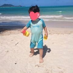 ハワイカイルアで購入 ラッシュガード 2歳の画像