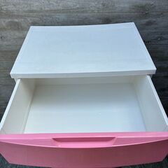 🌟アイリスオーヤマ🌟 5段‼️チェスト 収納ケース ピンクの画像