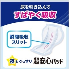 夜も安心‼️紙パンツ用のパット１点の画像
