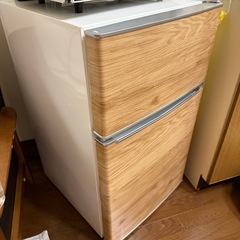 2ドア冷蔵庫　86Lの画像