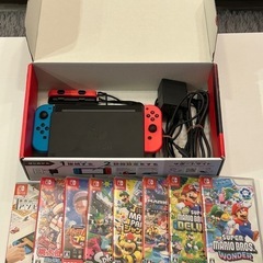 【早い者勝ち🔥】switch本体&ソフト7つセット
の画像