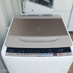 🉐AH012　新生活応援　日立　18年製　9㌔洗濯機の画像