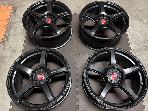 WORK EMOTION T5R 18インチ WORK (4本特価) EMOTION T5R 18inch 8.5J PCD:100 穴数:5H