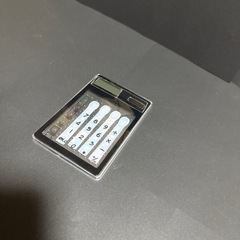 スケルトン電卓の画像