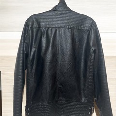 【ほぼ新品】秋🍂に向けて‼️レザージャケット✨の画像