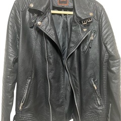 【ほぼ新品】秋🍂に向けて‼️レザージャケット✨の画像