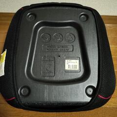 ジュニアシート　ブースターシート　ブラック　美品の画像