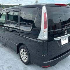 仙台☆H24セレナ.ハイウェイスターVセレクション2WD車検取り立て☆走行距離83700km！アイドリングストップ！の画像