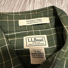 LLBean 薄手長袖シャツの画像