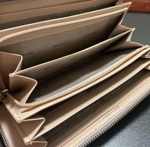 ブランド ジルスチュアート 長財布 ラベンダー ライラック パステル