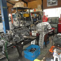 Mベンツ129.600SL-V12エンジン専門工場-O/H-リビルト-リペア-内燃機業務常設の画像