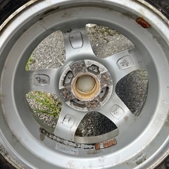 ENKEI　AMEカップ　15インチ　6.5 J タイヤ175/65R15　2013年製　深リム　4穴　PCD100 の画像