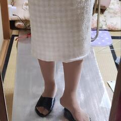 タイトスカートお家で試着のみサイズＳの画像