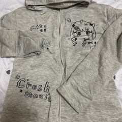 らくがき風 長袖パーカー（Mサイズ）
の画像