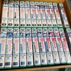 寅さん ビデオ コレクション 男はつらいよ 木箱 インテリア 収納 オブジェ VHS 全巻 セット 映画 日本 未チェック ビデオテープの画像