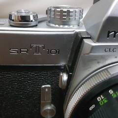 Minolta ミノルタ SRT101 フィルムカメラ MC ROKKOR-PF 1:1.4 f=58mm レンズ シャッターOKの画像