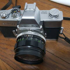 Minolta ミノルタ SRT101 フィルムカメラ MC ROKKOR-PF 1:1.4 f=58mm レンズ シャッターOKの画像