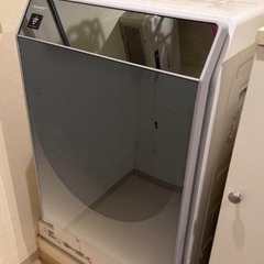 ジャンク品　SHARP ES-P110 ドラム式洗濯機 本体の画像