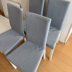 【配達可能】イケア　IKEA  エーケダーレン　ダイニングテーブルセット　４脚の画像