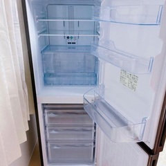 SHARP 冷蔵庫280L ブラウン　SJ-PD28F-Tの画像