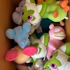 受付停止中【期間限定〜8/12】ぬいぐるみ　好きなだけどうぞ！