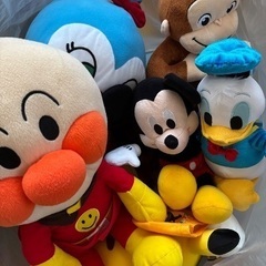 受付停止中【期間限定〜8/12】ぬいぐるみ　好きなだけどうぞ！の画像