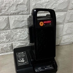 🌸美品🌸室内保管🌈大容量バッテリー8Ah🌸パナソニックギユットアニーズ🌸子供乗せ電動自転車ベージュ9の画像