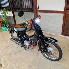 【エンジンフルOH済み】スーパーカブ50 AA01 キャブ車　レストア車　3速　セル無しキックのみの画像