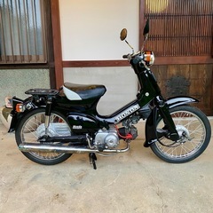 【エンジンフルOH済み】スーパーカブ50 AA01 キャブ車　レストア車　3速　セル無しキックのみの画像