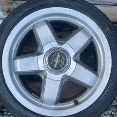 (急ぎ)新品165/50/15タイヤ(6.5jジャンクホイール付きの画像