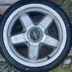 (急ぎ)新品165/50/15タイヤ(6.5jジャンクホイール付きの画像