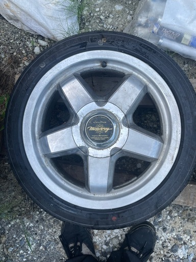 (急ぎ)新品165/50/15タイヤ(6.5jジャンクホイール付き
