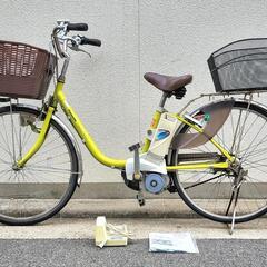 パナソニック♪電動アシスト自転車♪きみどり♪8Ah♪4点灯♪2倍モデル♪の画像