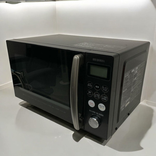 【美品】アイリスオーヤマ オーブンレンジ MO-T1501-B（2020年製）★直接手渡し限定／墨田区京島★