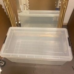 衣装ケース 収納ケース 【サイズ：W400xD740✕H335mm】の画像