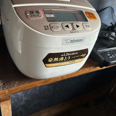 【家電4点セット】オーブンレンジ＋オーブントースター＋炊飯ジャー＋IHクッキングヒーター＋電子レンジ★直接手渡し限定／墨田区京島★の画像