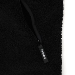 PHATRNK OLD"P"LOGO BOA FLEECE ファットランク ボア ジャケット ボア フリースジャケット ブラック の画像
