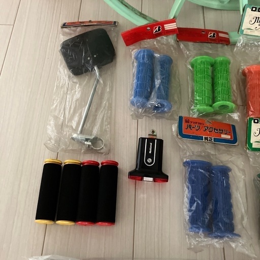 昭和レトロ自転車パーツOGKホイルBMX用ハンドルグリップまとめ売りばら売り不可 昭和レトロ自転車パーツOGKホイルBMX用ハンドルグリップまとめ