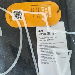 Aer Travel Sling 2 後期型 【新品未使用】の画像