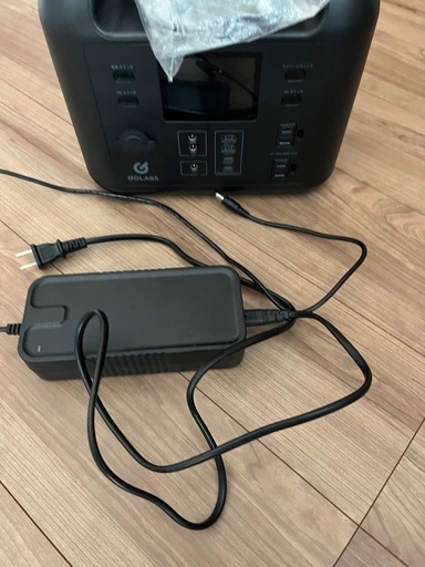 安定の500wタイプのポータブル電源