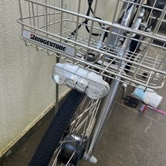 BRIDGESTONE アルベルトeシルバー 電動アシスト自転車の画像