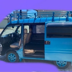 ⭐️スバルサンバーディアスワゴン⭐️万能軽四⭐️ポルシェカラーオールペン⭐️希少車⭐️キャンピング仕様⭐️の画像
