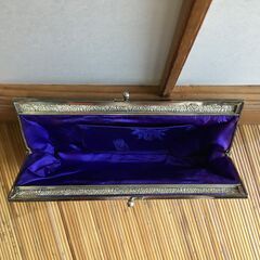 ヴィンテージ ビーズバッグ  クラッチバッグ セカンドバッグ レトロの画像