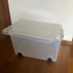 【無料】収納ケース　取手・キャスター付　※取りに来て頂ける方の画像