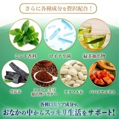 【新品】エチケットサプリ ロイテリ菌 タブレット 緑茶エキス ブレスケア 30日分の画像