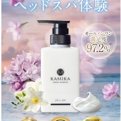 【未使用品】オールインワンクリームシャンプーKAMIKA（２本）の画像