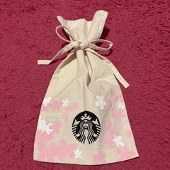 STARBUCKS多目的巾着袋の画像